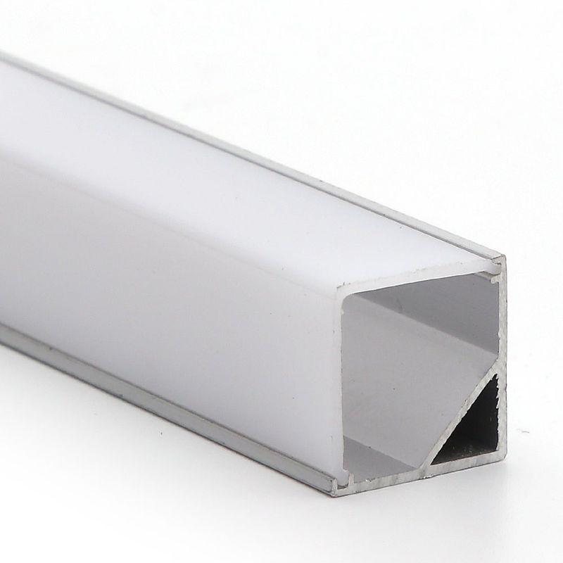 1616S LED Aluminum Profile 10mm Inner Width For LED Strip Lighting