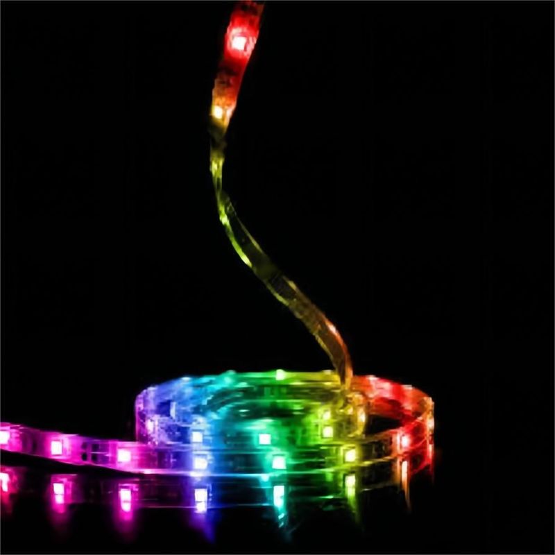 Απομακρυσμένο 5050 RGB LED Strip Ευέλικτο 30LED RGB DC 12V CE RoHS για το σπίτι
