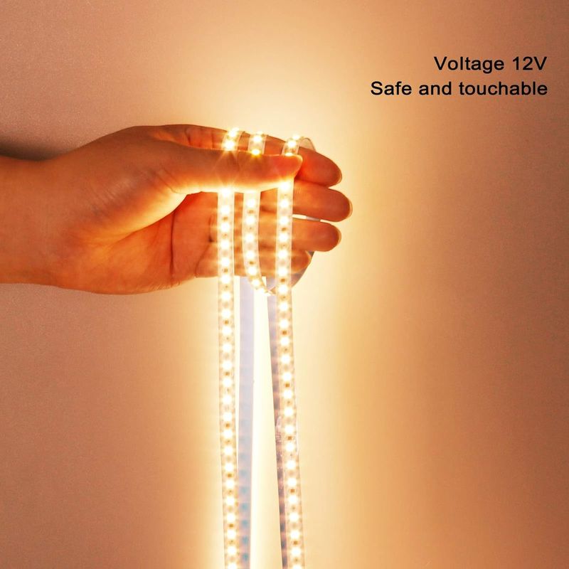 2835 LED Strip Light Source 5M/Roll DC 12V/24V Λευκό PCB που εκπέμπει χρώμα για εσωτερικό φωτισμό