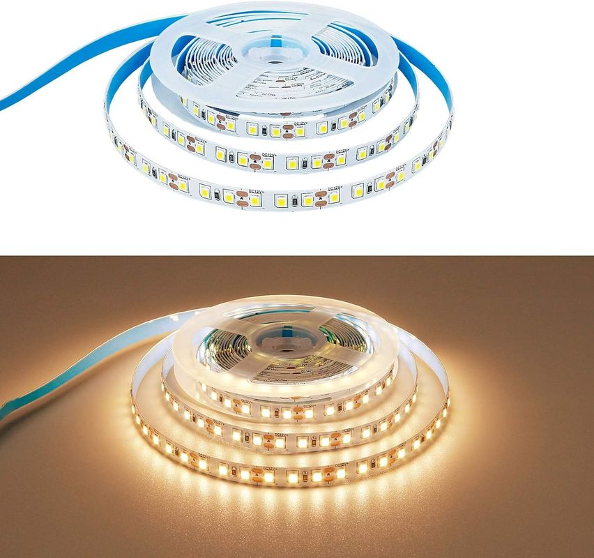 2835 LED Strip Light Source 5M/Roll DC 12V/24V Λευκό PCB που εκπέμπει χρώμα για εσωτερικό φωτισμό