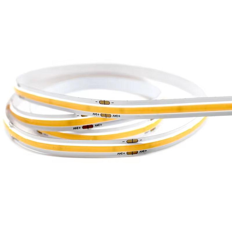 Λοξοφόρο High Density Cob Led Strip 10 M Χωρίς πτώση τάσης 312leds/M 90ra