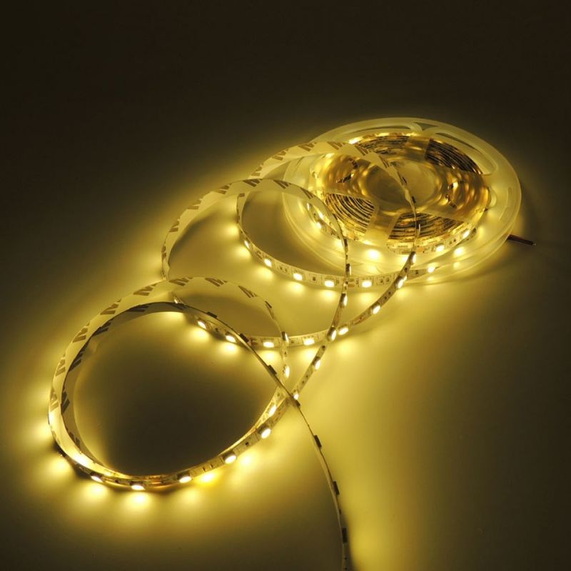 5m/roll SMD2835 Ευέλικτη λωρίδα LED 120LEDs άμεση εργοστάσιο Καλή ποιότητα 8mm PCB IP20 εσωτερική διακόσμηση