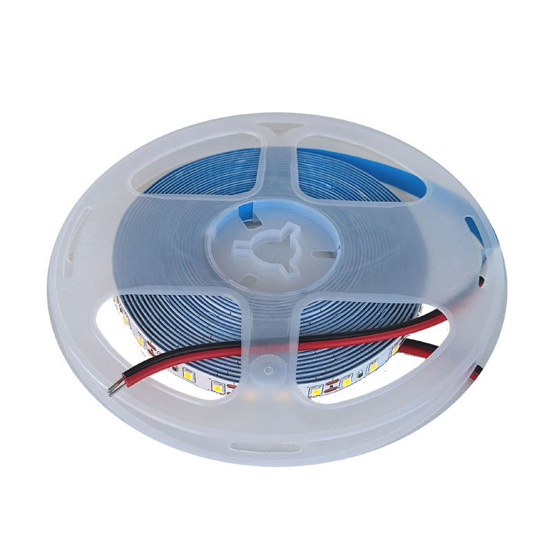 Μη υδατοστεγείς λευκές PCB 2835 LED Strip 120LED Emitting Color 3000K/4000K/6000K 5m/roll 120° γωνία δέσμης
