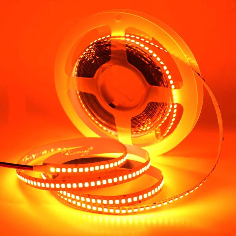 12V 240LEDS SMD 2835 LED Strip Light 1200LEDs 16.4Ft Αδιάβροχο Χρώματα Κόκκινο Πράσινο Γαλάζιο Πορτοκαλί για μπάρα
