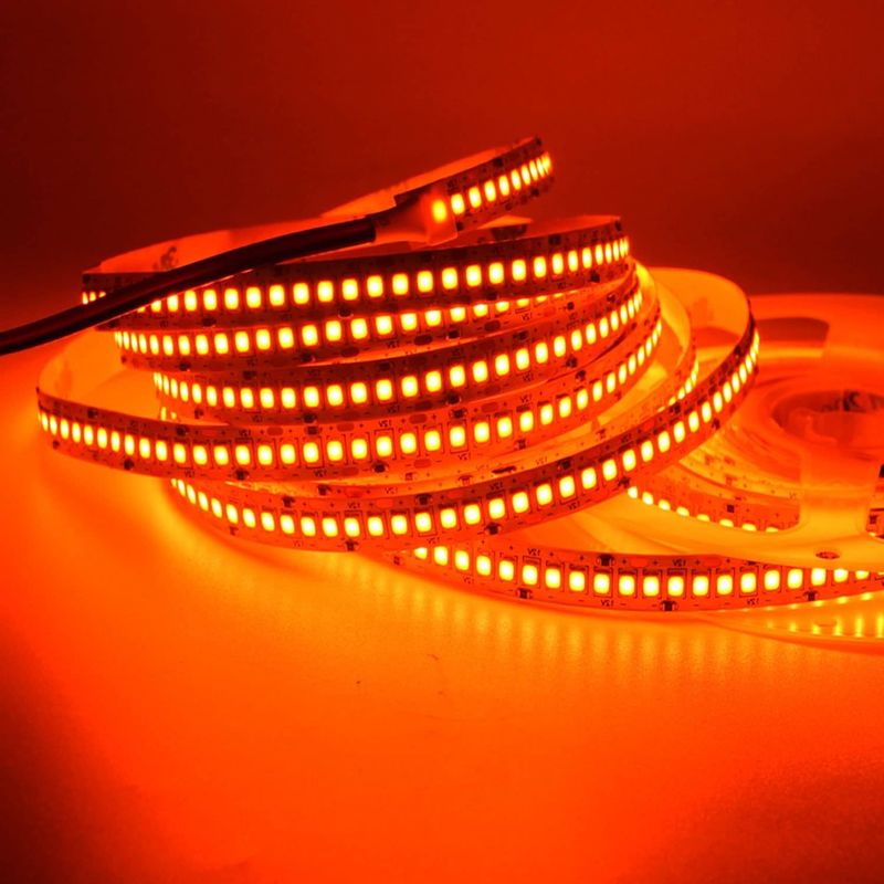24V Υψηλή φωτεινότητα 240LEDS SMD 2835 LED Strip Light 1200LEDs 16.4Ft Αδιάβροχο Χρώματα Κόκκινο Πράσινο Μπλε Πορτοκαλί Για KTV
