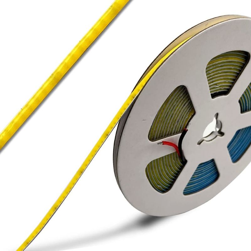 3MM πλάτος Super Narrow COB LED Strip 400Leds / m Ice Blue 5m μεγαλύτερη διάρκεια ζωής Προσαρμοσμένο φωτισμό