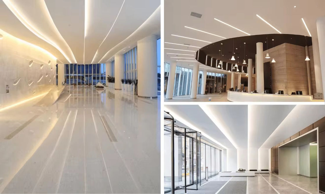 Υπερ-ευρεία υπερ-φωτεινότερη LED ταινία RA90 30mm 1600chip 5 σειρές 40W/M DC24V COB LED ταινία φώτα για το σχέδιο οροφής