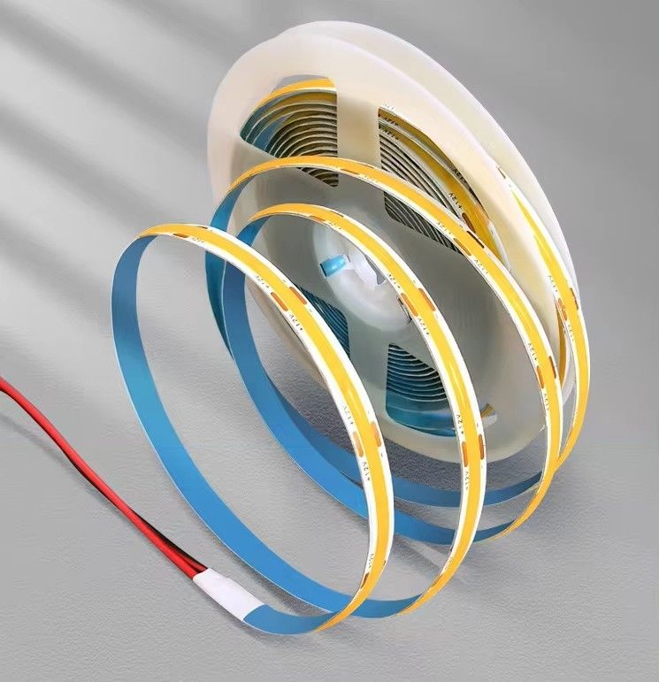 480LEDS 90Ra Dimmable 12W/M COB LED Strip για λύσεις φωτισμού Πιστοποιημένο CE/RoHS