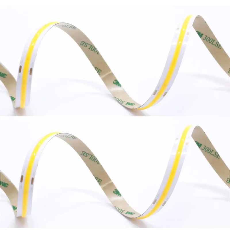 Καυτή πώληση 480leds 12W/M Dimmable IP20 90Ra COB LED Strip 12V/24V Εισερχόμενη τάση