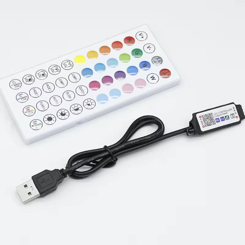 Έξυπνο LED 5V 44ekys RGB LED Strip ελεγκτής wifi tuya APP USB Bluetooth dimmer luce striscia ελεγκτής για LED Strip