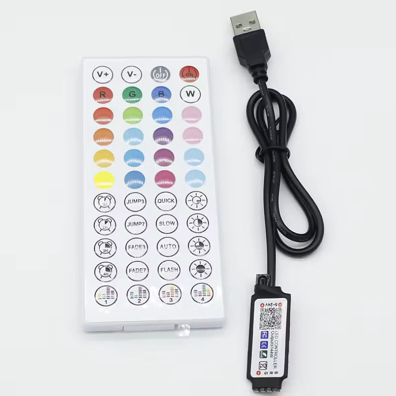 Έξυπνο LED 5V 44ekys RGB LED Strip ελεγκτής wifi tuya APP USB Bluetooth dimmer luce striscia ελεγκτής για LED Strip
