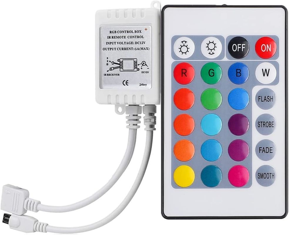 Ελαστική λωρίδα LED RGB 60leds / m DC12V εισροή για πολύχρωμο περιβάλλον