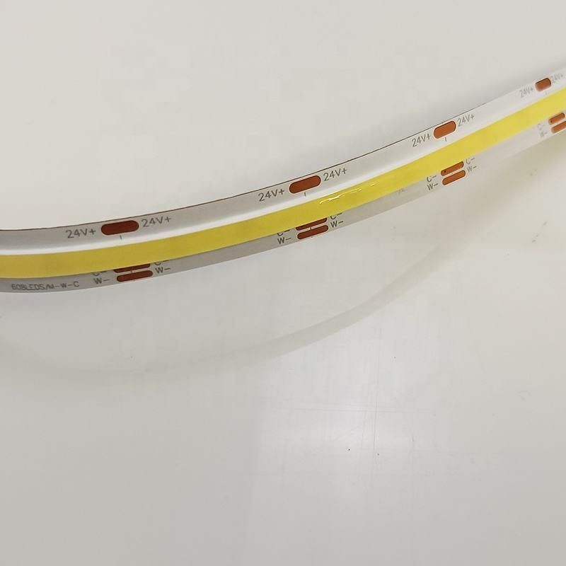 Ελαστική CCT COB Δαμαστούμενη λωρίδα LED 560Led/m 90 CRI DC24V Επικρατεί πιστοποίηση CE/RoHS