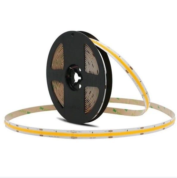 Πιστοποιημένη 10W/m 2700K-6500K 90 CRI CRI Ρυθμίσιμη LED λωρίδα COB για χαμηλώσιμο φωτισμό