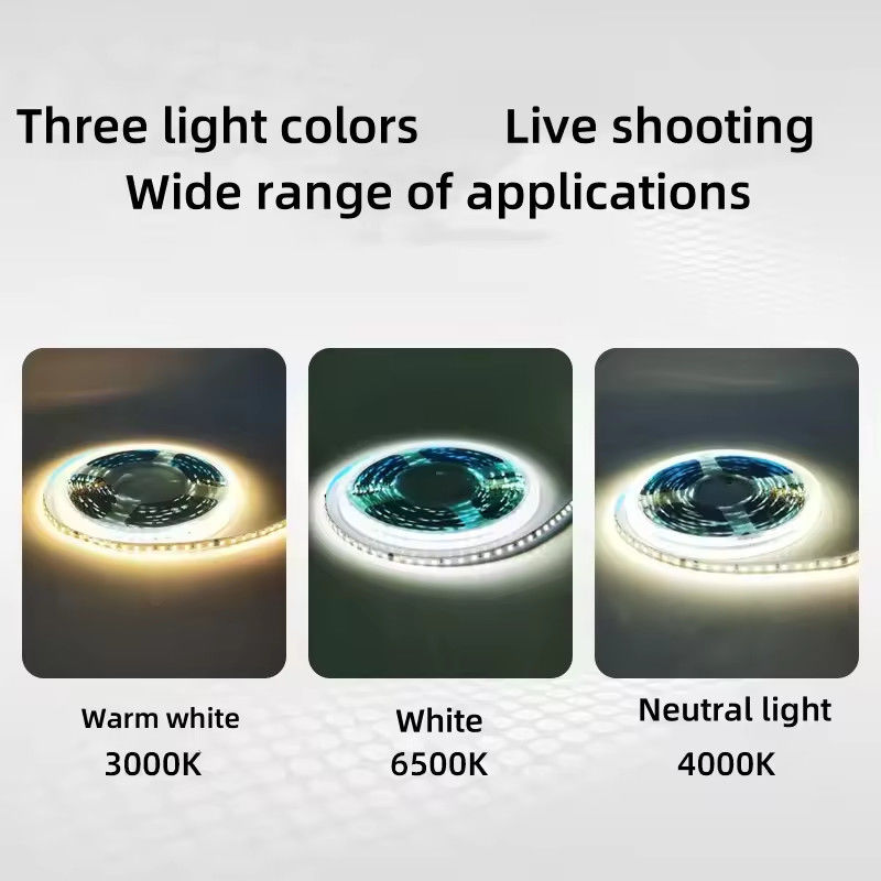120LED/m Ευέλικτη λωρίδα LED για εσωτερικούς χώρους Χωρίς οδηγό CRI80 2835 SMD 8mm PCB μήκος 5M/10M