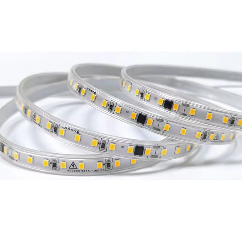 120LED/m Ευέλικτη λωρίδα LED για εσωτερικούς χώρους Χωρίς οδηγό CRI80 2835 SMD 8mm PCB μήκος 5M/10M