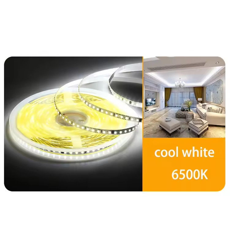 220v Χωρίς οδηγό 10cm Κόψιμο 2835 Led Strip IP65 120 LEDs Tape Light Μη υδατοστεγή IP20 Ευέλικτη LED Strip