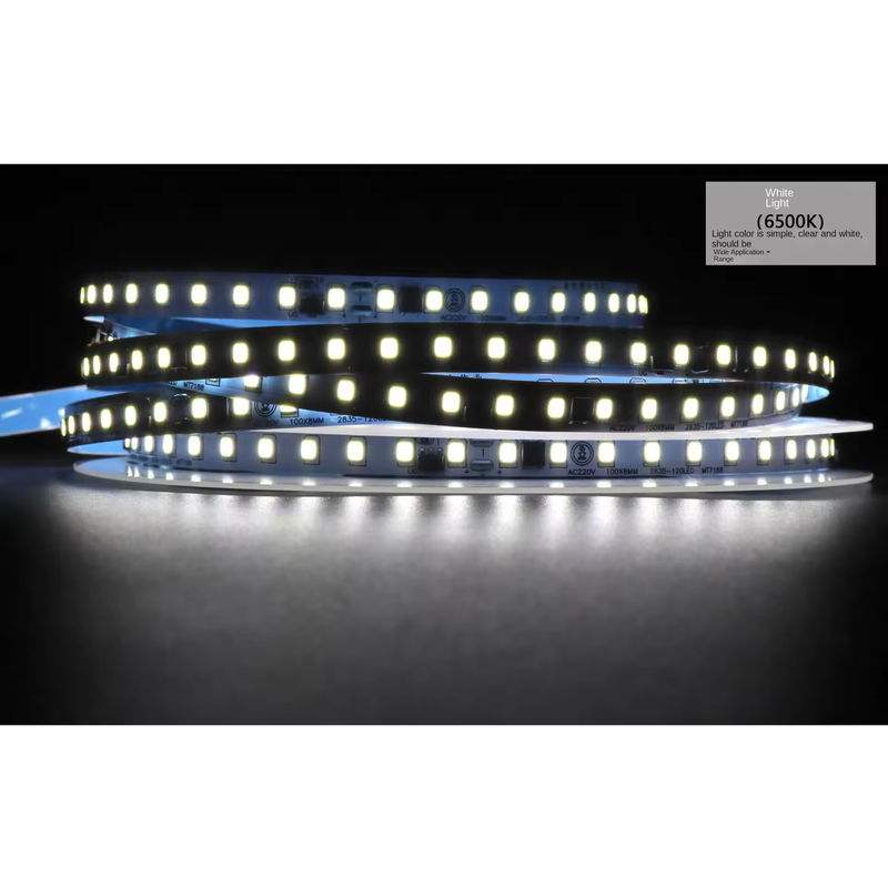 Υψηλής τάσης εσωτερικά μαλακά φώτα Led Strip Αδιάβροχα 230v 220v Ζεστά λευκά 3000k 4200k 6500k Led Light Strip