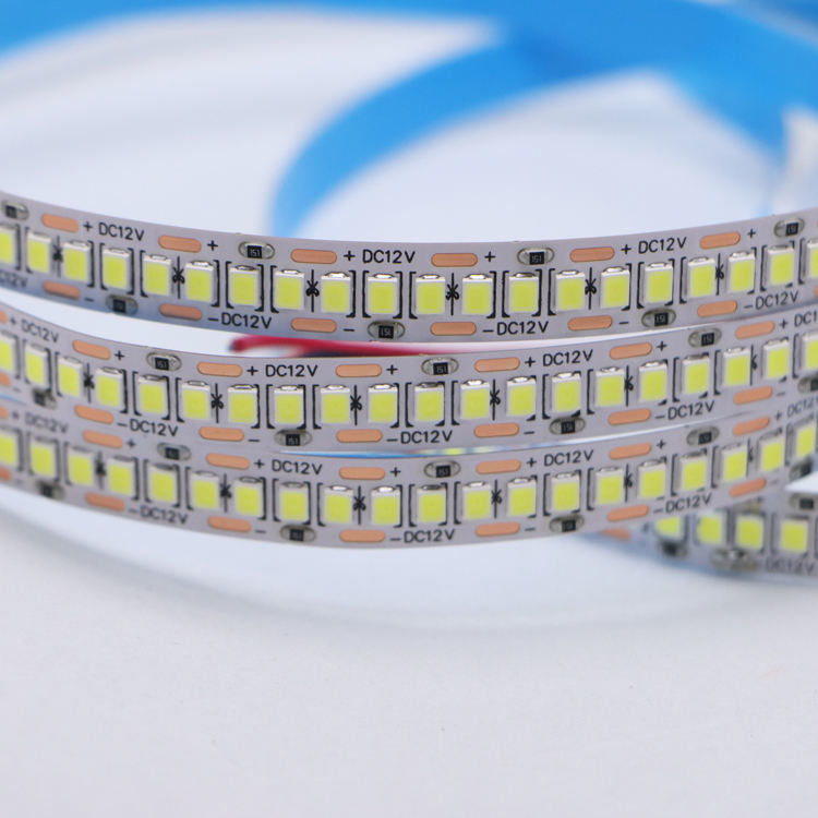 5M LED Strip Light Λευκό PCB 2835 Chip IP20 80Ra 12V 24V Led Strip Lighting