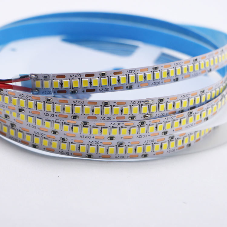 5M LED Strip Light Λευκό PCB 2835 Chip IP20 80Ra 12V 24V Led Strip Lighting