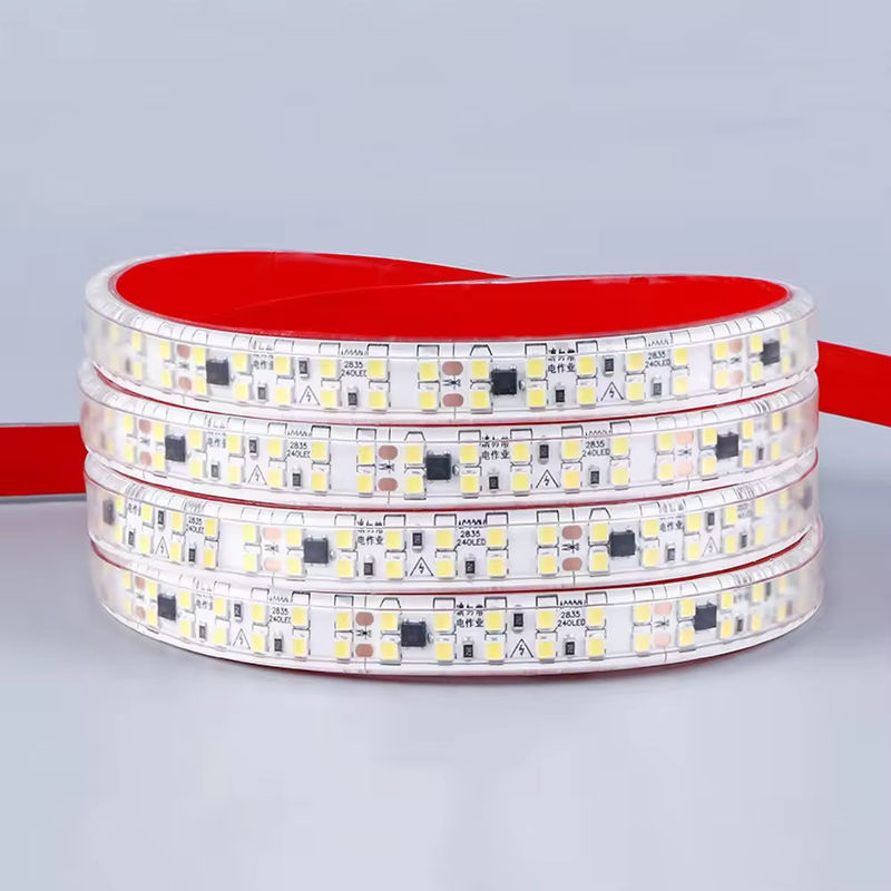 Δωρεάν οδηγός Ip44 220V 110V 2835 240led 10cm cut back stick 127V αδιάβροχο 10cm cut flexible led strip για εξωτερικούς χώρους