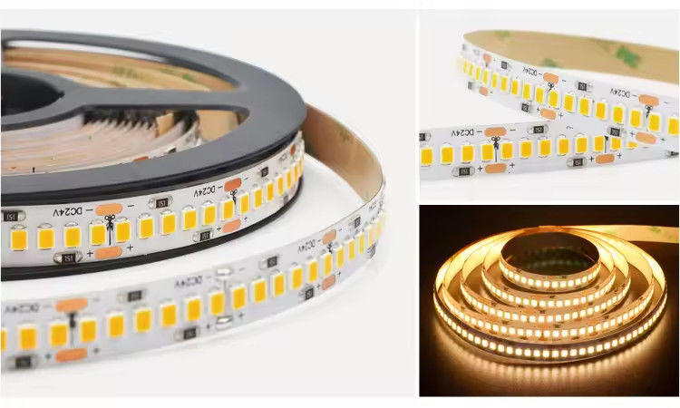 Πλήρες φάσμα 2835 Ευέλικτη λωρίδα LED CRI>95 CRI>97 120leds/m SDCM<3 R1-R15 όλα είναι περισσότερα από 90