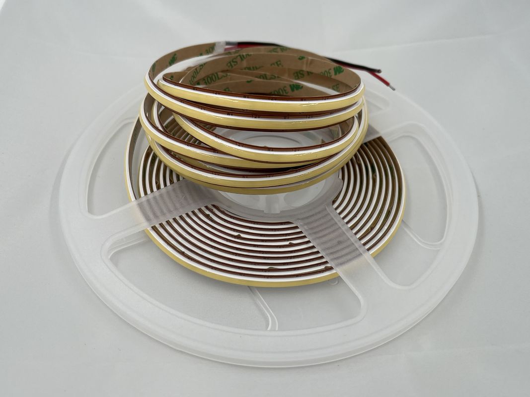 12V COB576Led/M 6.6MM πλάτος διακριτός 2700K έως 6500K CCT COB LED Strip ευέλικτο φωτισμό CE πιστοποιημένο