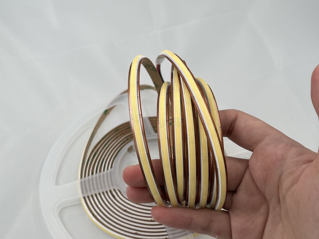 12V COB576Led/M 6.6MM πλάτος διακριτός 2700K έως 6500K CCT COB LED Strip ευέλικτο φωτισμό CE πιστοποιημένο