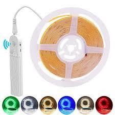 COB LED Strip Light 240d/m 90LM 80Ra 10W/M 220V για προσαρμογή φωτισμού πλήρους οίκου