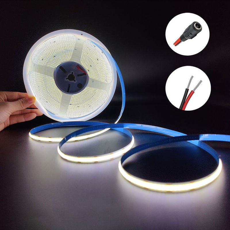 Αληθινή διπλή PCB χαμηλής τάσης COB LED ταινία για εσωτερική διακόσμηση και βάρος προϊόντος 0,2kg