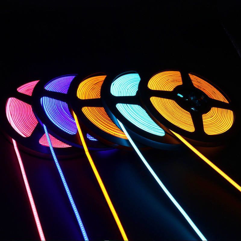 Αληθινή διπλή PCB χαμηλής τάσης COB LED ταινία για εσωτερική διακόσμηση και βάρος προϊόντος 0,2kg