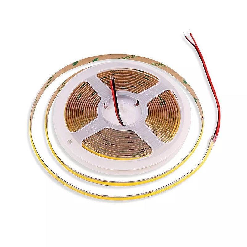 Εσωτερική και εξωτερική 230v 220v Ac Fob Cob Led Tape Ζεστή λευκή μπλε Ip65 Αδιάβροχη 0,3kg Βάρος προϊόντος