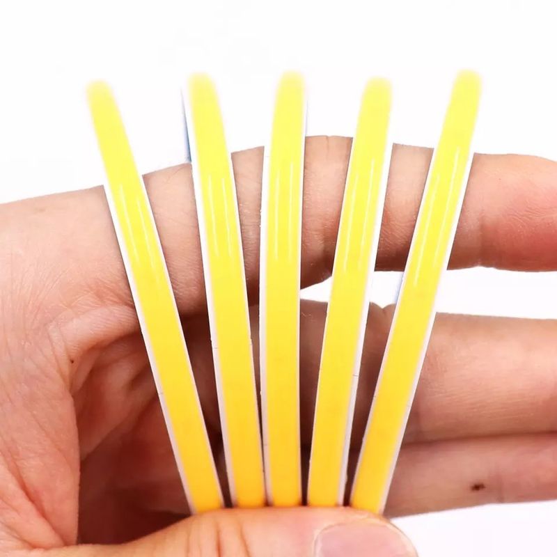 Ευέλικτη λωρίδα Led Cob με ζεστό λευκό μπλε χρώμα και φωτεινή απόδοση λάμπας 90lm / w