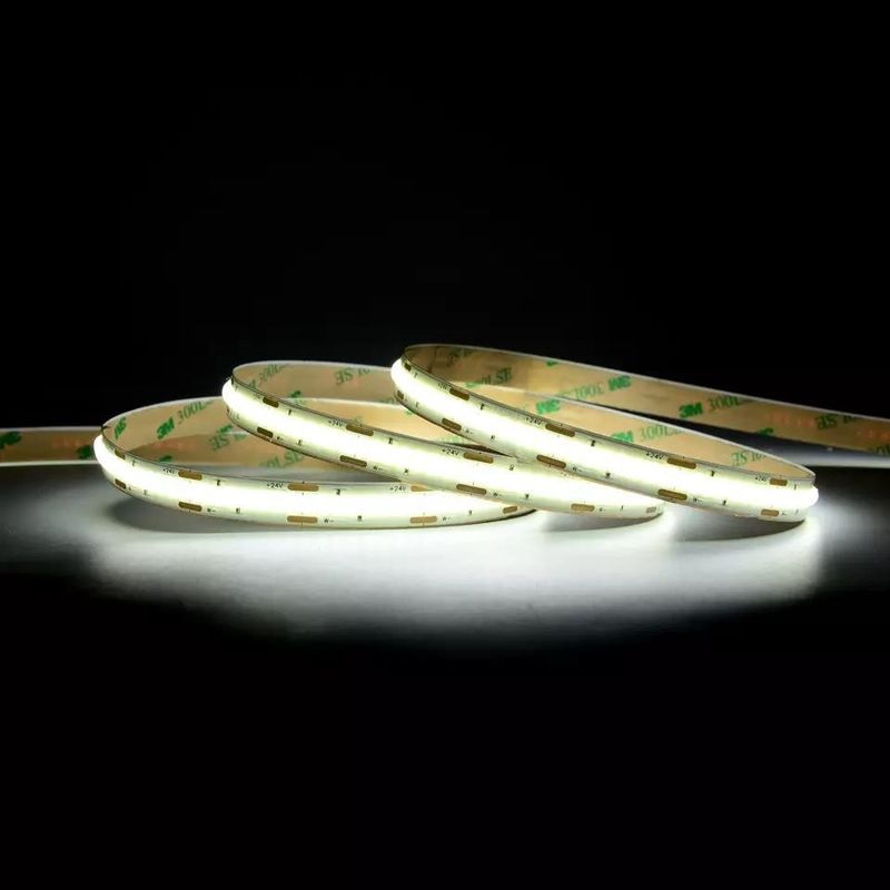 Προσαρμοσμένο ευέλικτο 320 480 LEDs Dc 5v 10000 Lumen Θερμό Λευκό Rgb Fcob Cct Cob Led Strip Light Αποθήκη