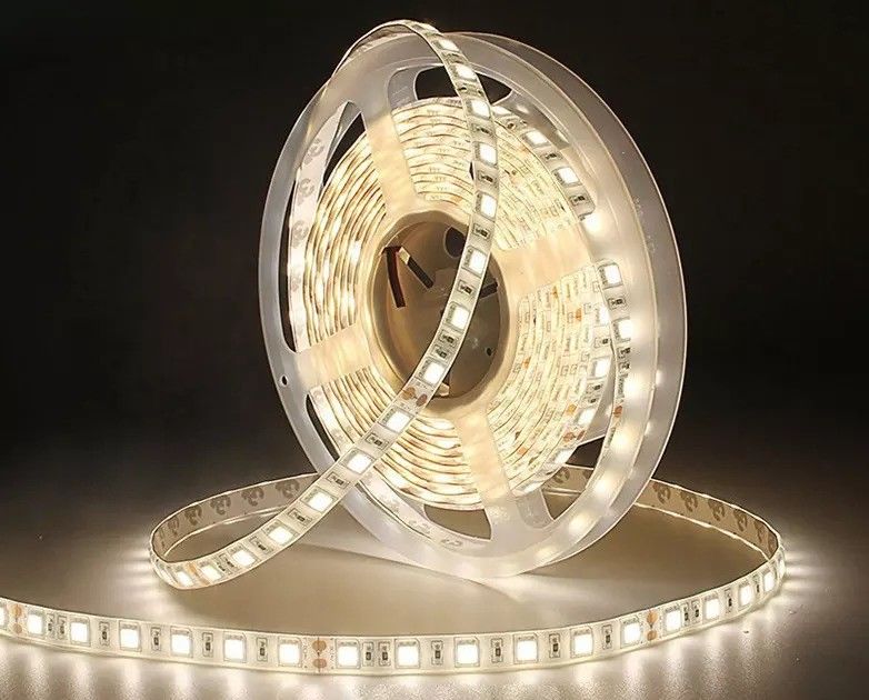 12w 12v 24v 10mm 60 LEDs Rgb 5050 Smd Ευέλικτο φως LED με πολλαπλά χρώματα