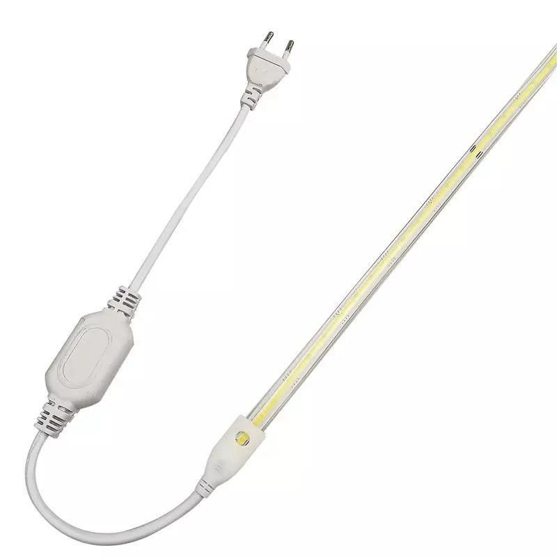 220v 280LEDs/m Λευκό/Θερινό/Ανεξάρτητο Λευκό COB LED Strip CE RoHS 100m 50m Άνω τάση