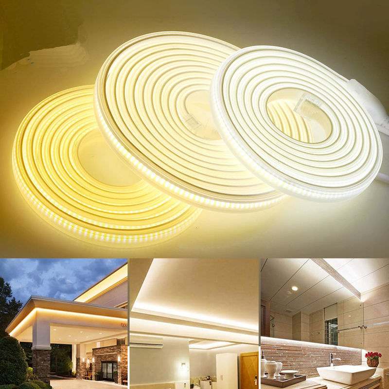 220v 280LEDs/m Λευκό/Θερινό/Ανεξάρτητο Λευκό COB LED Strip CE RoHS 100m 50m Άνω τάση
