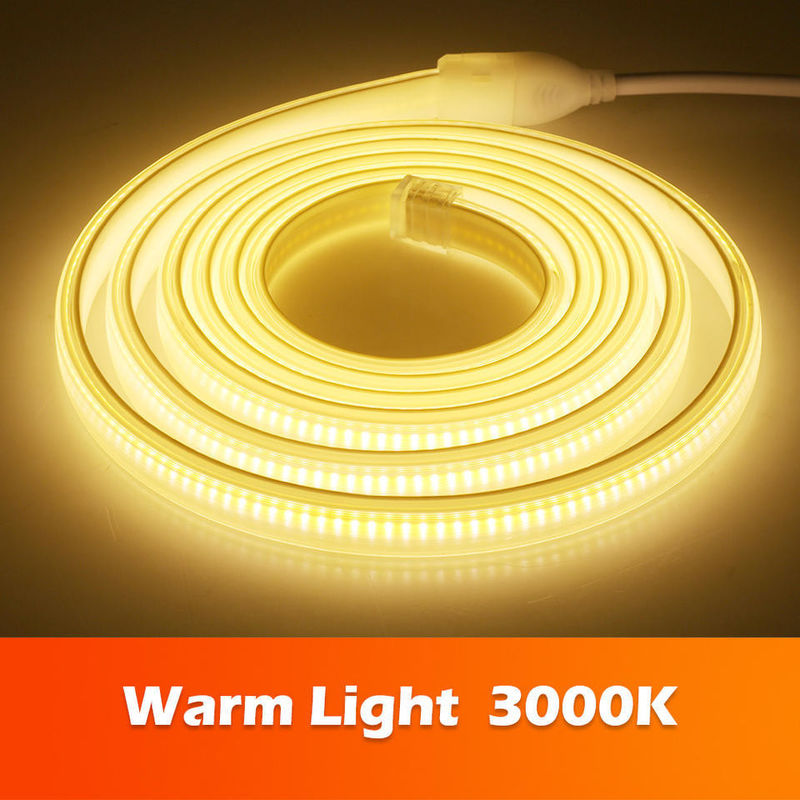 220v 280LEDs/m Λευκό/Θερινό/Ανεξάρτητο Λευκό COB LED Strip CE RoHS 100m 50m Άνω τάση