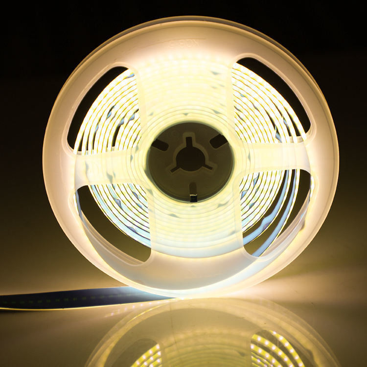 Δελτίο LED COB με 60000 ώρες ζωής DC12V/24V CRI90 320LEDs/m 110lm/W