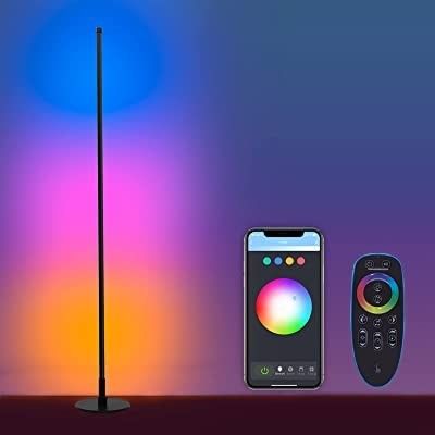 Δωμάτιο υπνοδωμάτιο RGB IC Gaming Φώτα Στέγαση Περιβαλλοντική διάθεση Φως LED Στροφική λάμπα δαπέδου