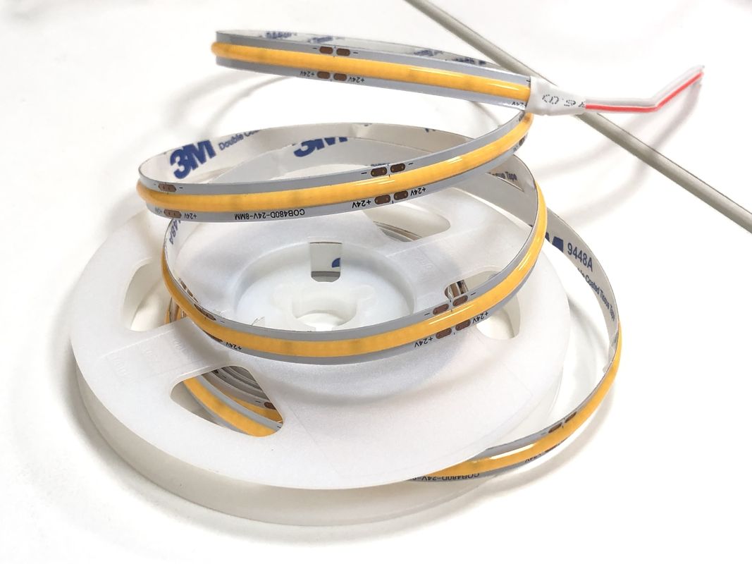 Φlexible Led Light Strip υψηλή πυκνότητα χωρίς μαύρες περιοχές 24V 12V 5V CRI Ra 90