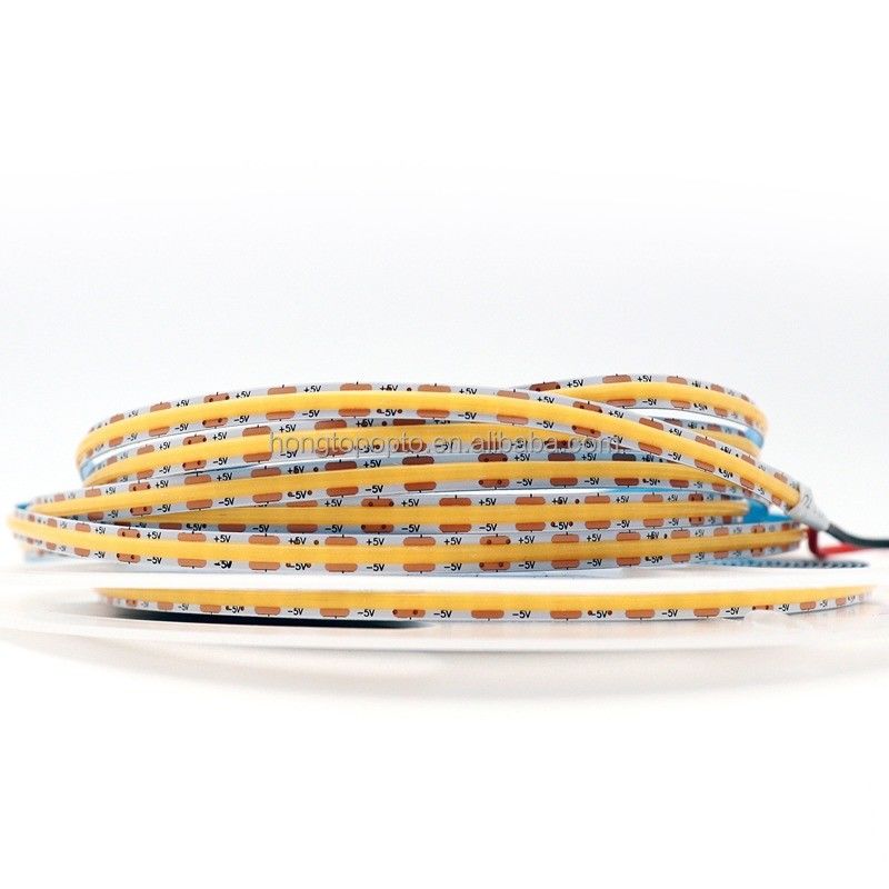 880lm Ra90 Ευέλικτο COB LED Strip Light για υψηλής πυκνότητας 5V 300 LED / m Backlight κουζίνας