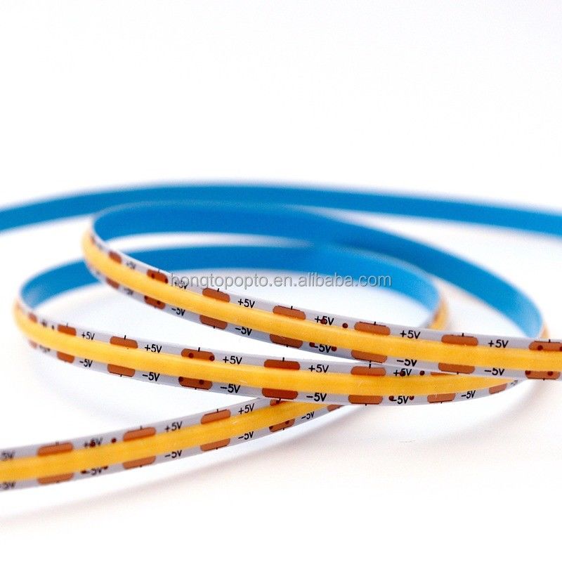 880lm Ra90 Ευέλικτο COB LED Strip Light για υψηλής πυκνότητας 5V 300 LED / m Backlight κουζίνας
