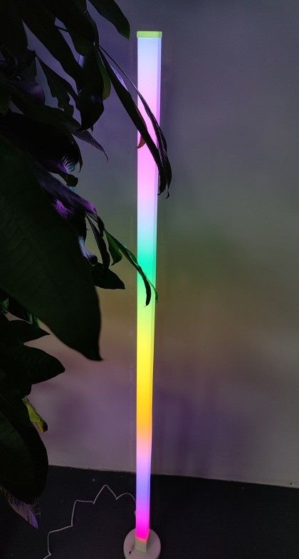 1.5M RGB πολύχρωμο τηλεχειριστήριο LED λάμπα δαπέδου για το υπνοδωμάτιο διακοσμητικό φωτισμό περιβάλλοντος