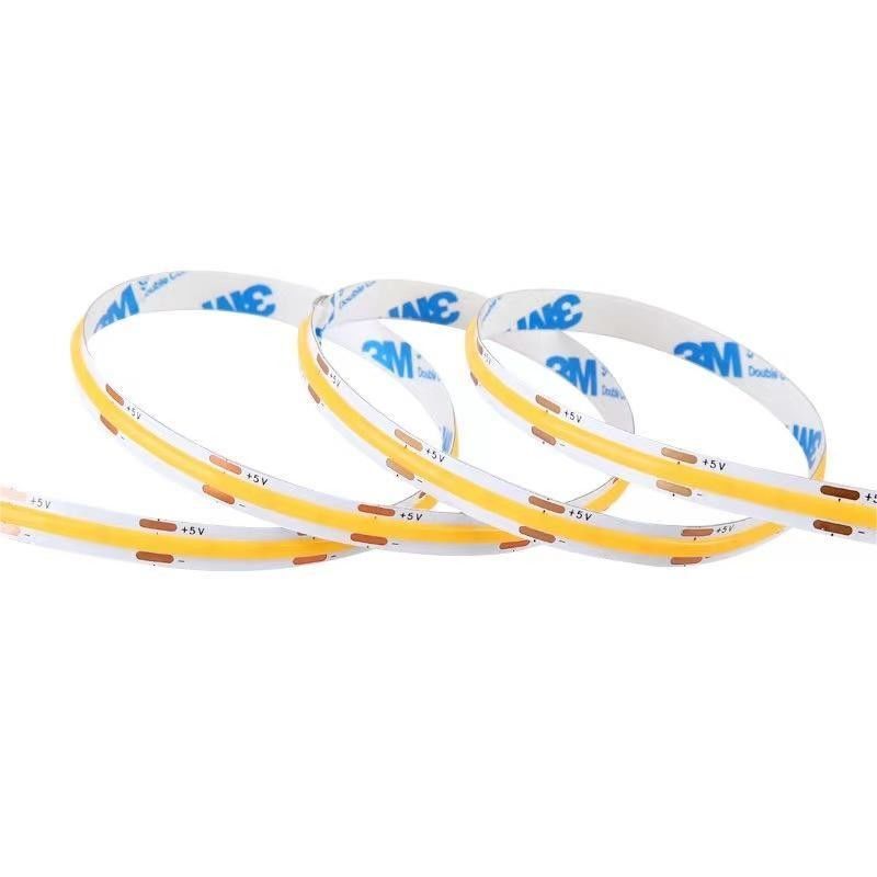 880lm Ra90 Ευέλικτο COB LED Strip Light για υψηλής πυκνότητας 5V 300 LED / m Backlight κουζίνας