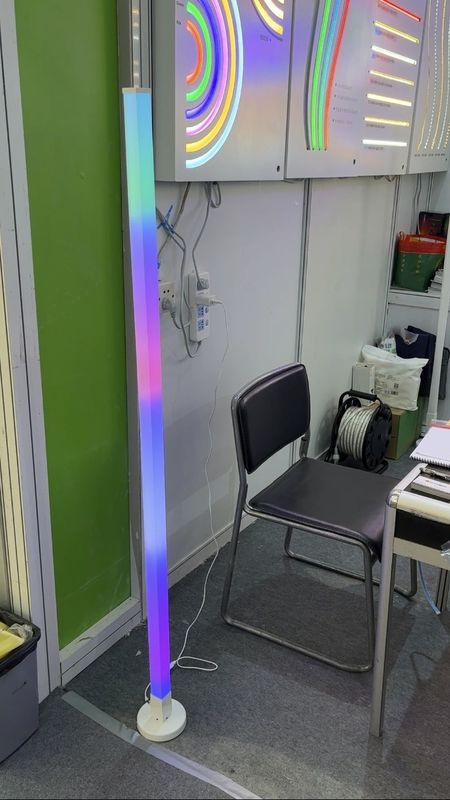 2- RGB IC Smart Corner Light Απομακρυσμένα ελεγχόμενο Tuya Υποστήριξη Google Alexa LED Corner Floor Lamp Για καθιστικό