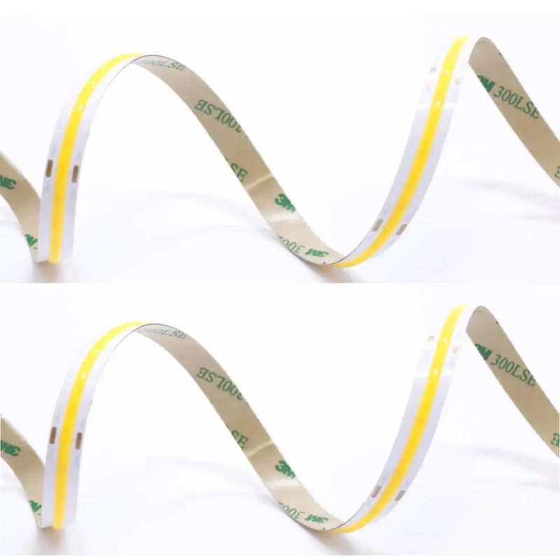 0.15kg IP20 COB 480 LED/M DC24V DC12V Αμετάβλητο και ομοιόμορφο φως LED με λωρίδα CE ROHS 3-