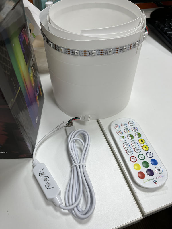 Google Alexa συμβατό φωτισμό γωνίας σύγχρονη διακόσμηση τηλεχειριζόμενη υποστήριξη Tuya