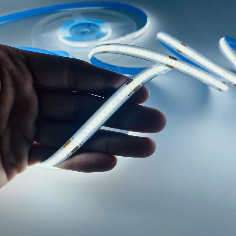 Συσκευή LED DC12V/24V εισερχόμενης τάσης με χαμηλώσιμα φώτα COB και έξυπνο οδηγό