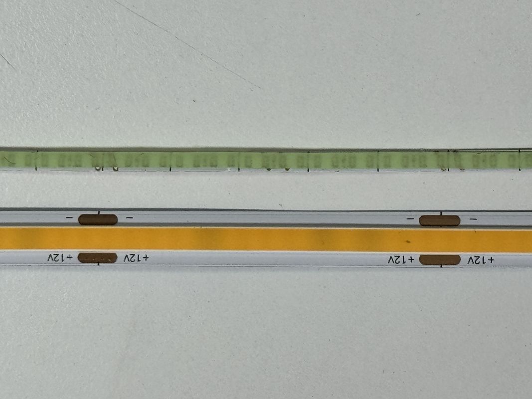 Μεγάλη φωτεινότητα 12V 5V COB LED Strip με υψηλό CRI και θερμοκρασία χρώματος 2700k-6500k
